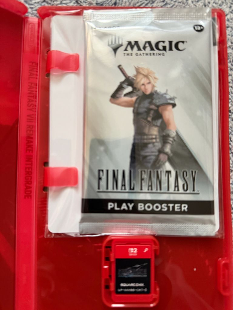 닌텐도 스위치2 파이널판타지7 판매 이미지