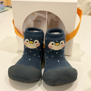 아띠빠스 걸음마 신발 125mm 펭귄 네이비