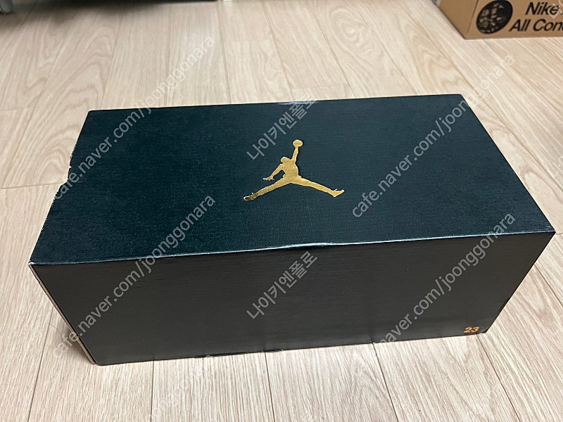 (새상품)조던 슈퍼플라이 팀 슬라이드 GR 블랙코끼리 280사이즈 이미지