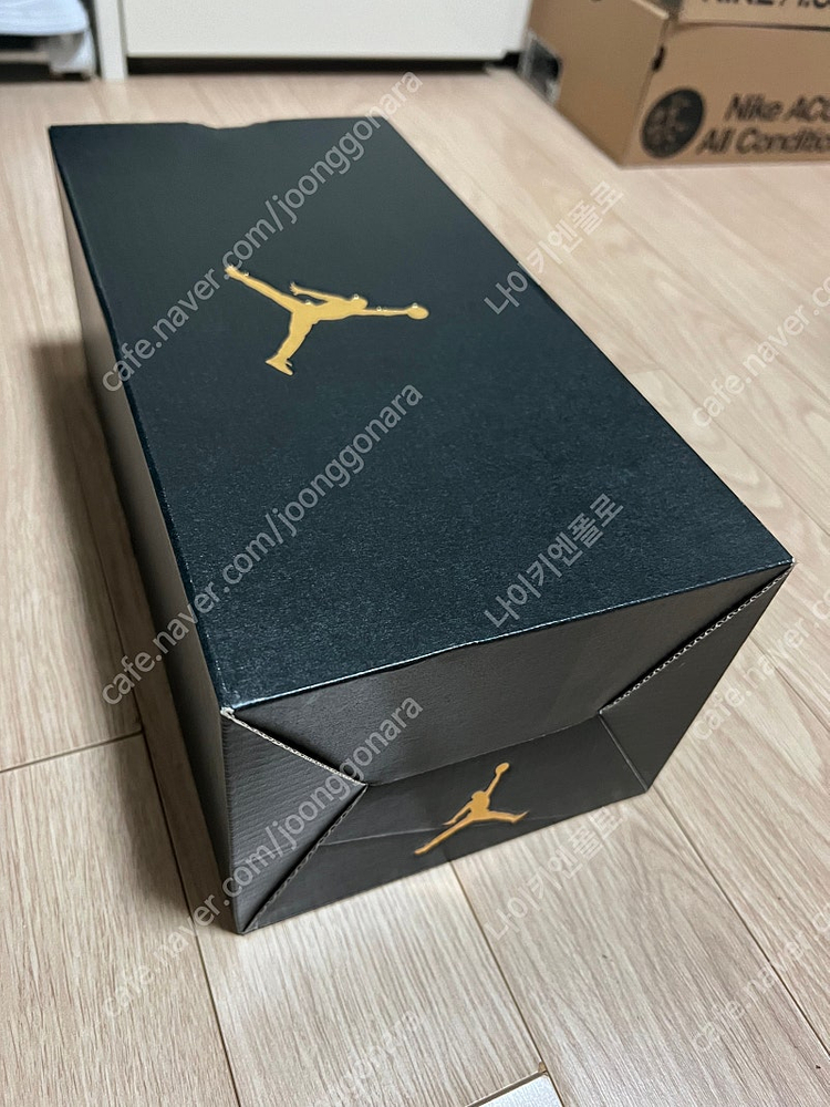 (새상품)조던 슈퍼플라이 팀 슬라이드 GR 블랙코끼리 280사이즈 이미지