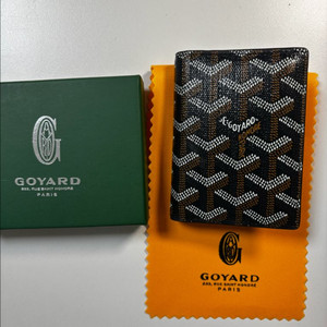 (새상품)고야드 생피에르 카드홀더 블랙