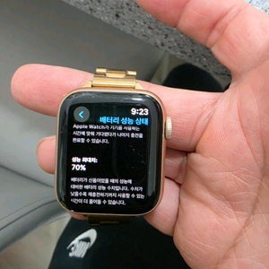 애플워치 SE 골드 40mm