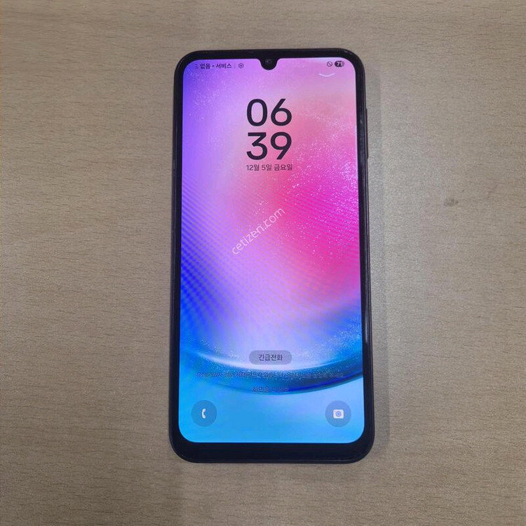 중고폰 A급 / 갤럭시A24 다크레드 128GB--1