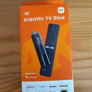 샤오미 미스틱(tv 스틱) 4k 풀박스 팝니다
