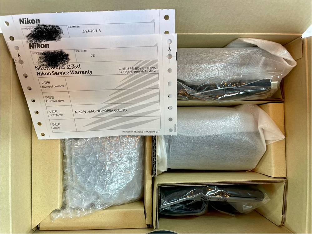 니콘 ZR 24-70 Kit 이미지