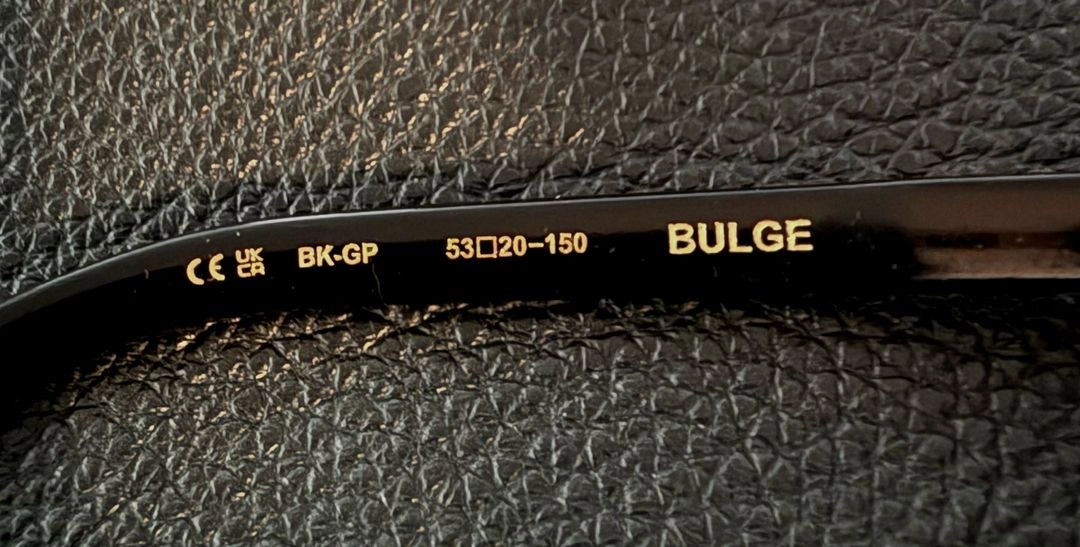 크롬하츠 벌지 BULGE 블랙/골드 선글라스/안경 이미지
