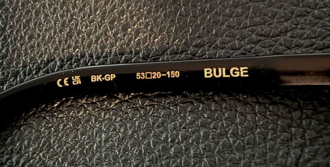 크롬하츠 벌지 BULGE 블랙/골드 선글라스/안경 이미지