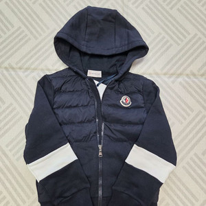 몽클레어 아동 가슴패딩 후드집업 이미지