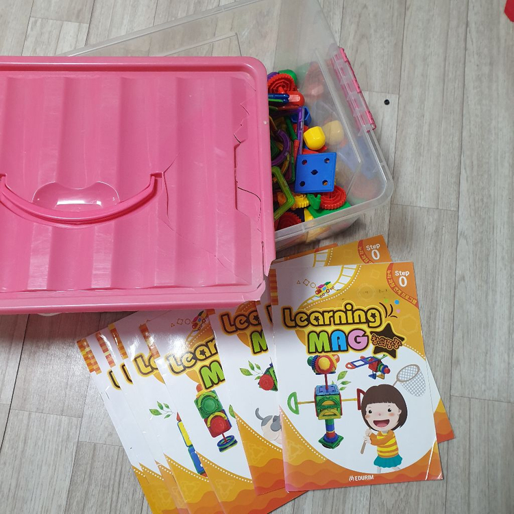 자석 블럭 Learning MAG 교재 포함 이미지