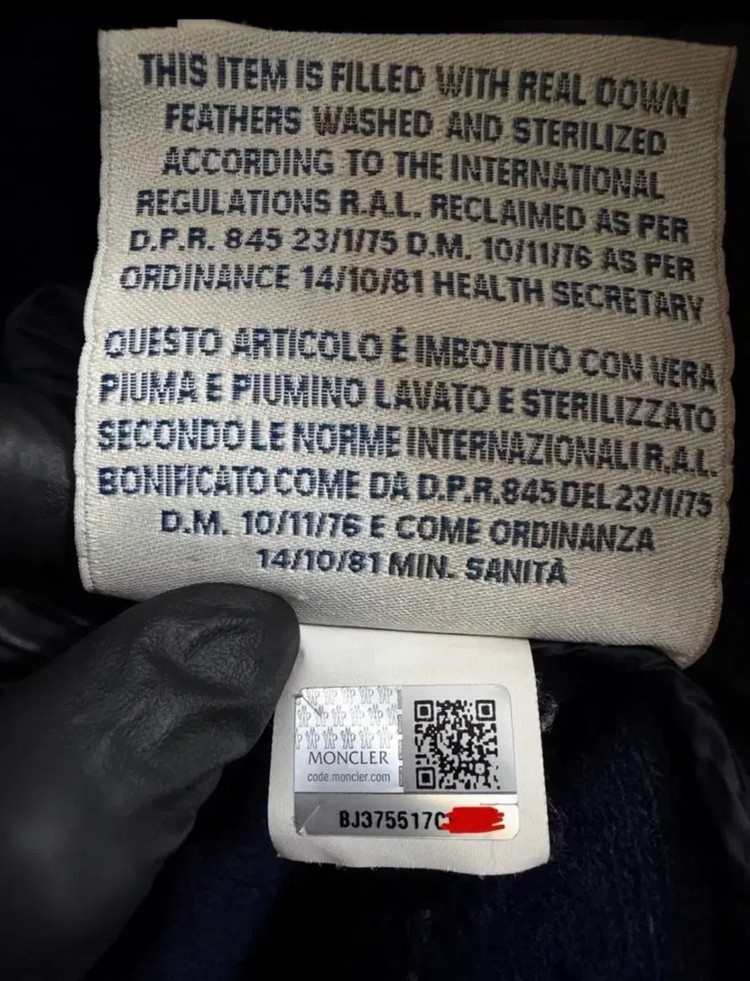 몽클레어 트리콧 니트패딩 가디건--7