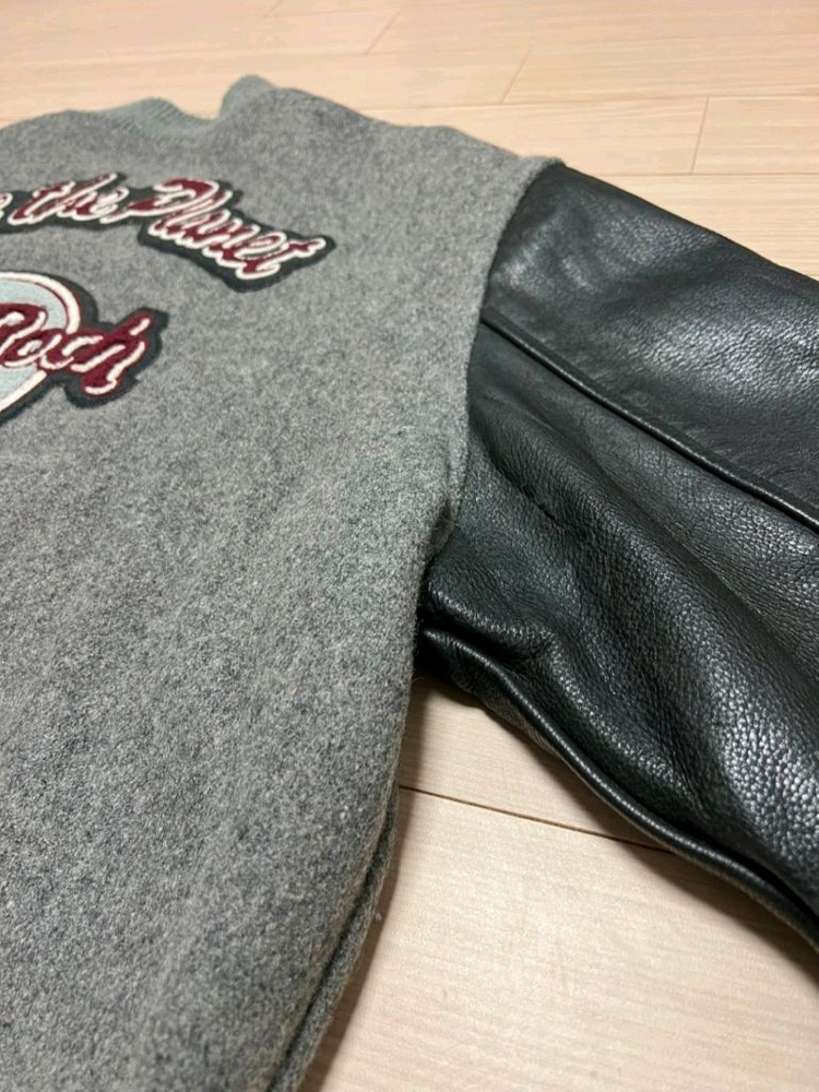 호놀룰루 한정판 봄버 바시티 자켓--11