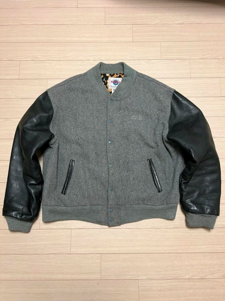 호놀룰루 한정판 봄버 바시티 자켓--12