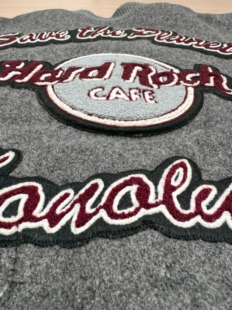 호놀룰루 한정판 봄버 바시티 자켓--5