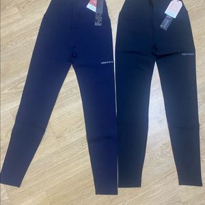 새상품) 젝시믹스 네이비/블랙 레깅스