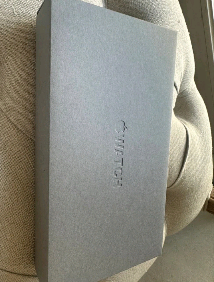 (미개봉)애플워치 울트라3 블랙 49mm 내츄럴 오션밴드--1