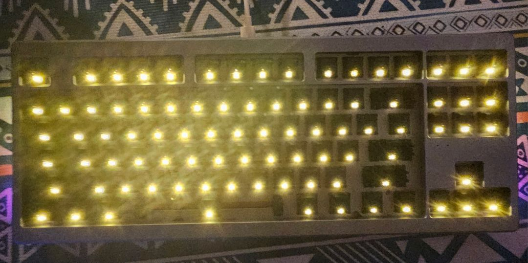 (*풀윤활) AR87 풀 알루미늄 체리 MX 흑축 게이밍 키보드 이미지