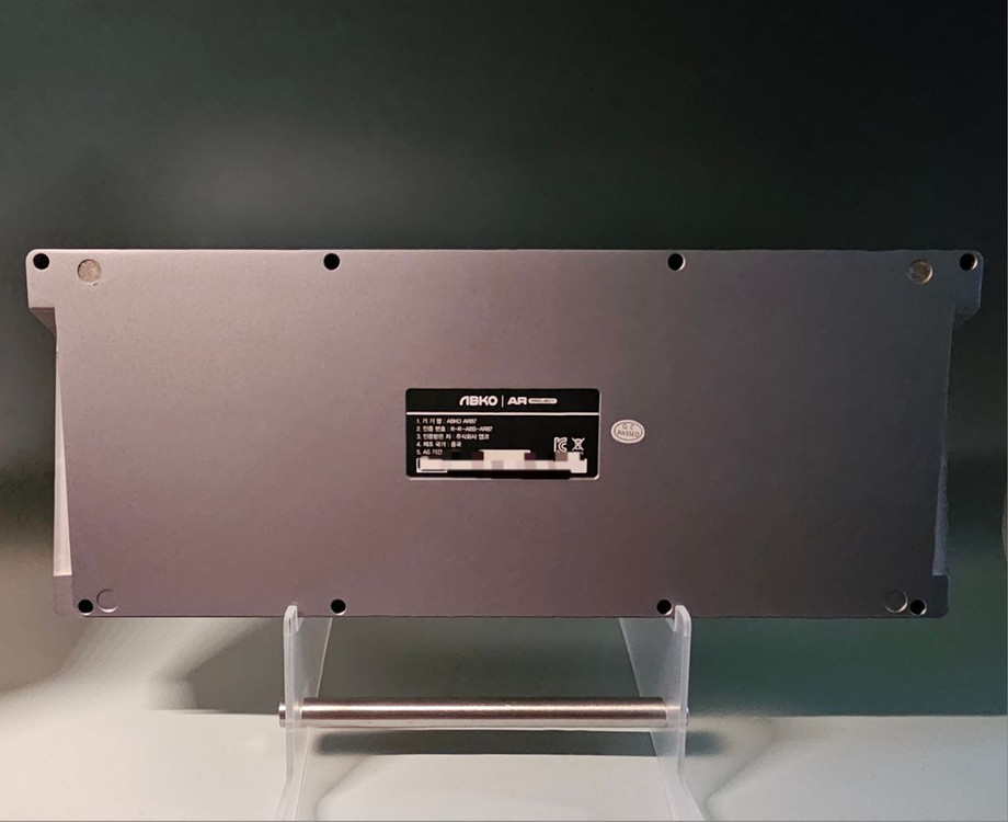 (*풀윤활) AR87 풀 알루미늄 체리 MX 흑축 게이밍 키보드 이미지