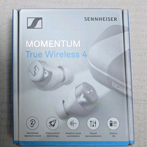 (새제품) 젠하이저 모멘텀 트루 와이어리스 4 MTW4 화이트