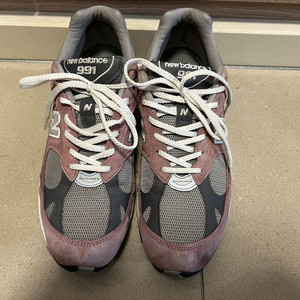 뉴발란스 991 핑크 그레이 295 이미지