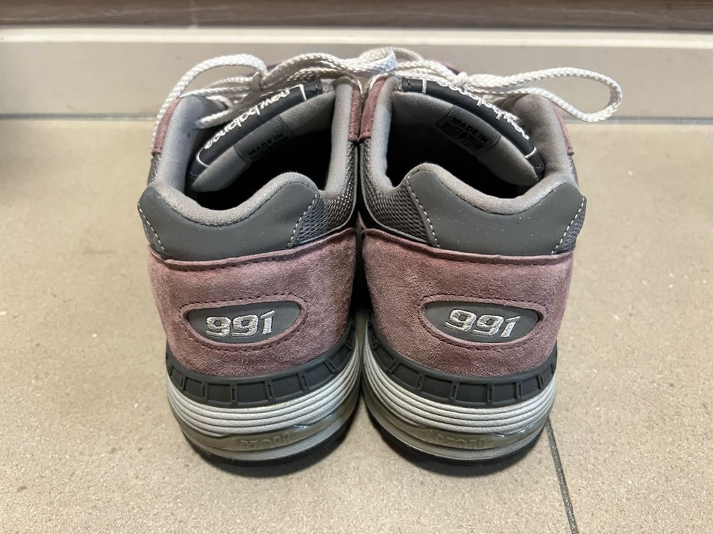 뉴발란스 991 핑크 그레이 295 이미지