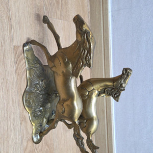 대형 브론즈 말 장식품