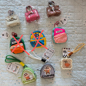 캐릭터 가방 키링 7개일괄