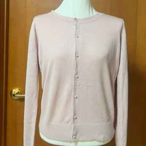 Rope Picnic 핑크 진주 가디건 40 (미디움)