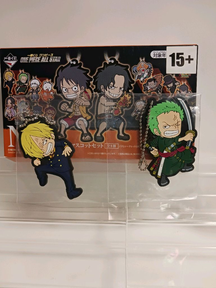 제일복권 원피스 올스타 N상 러버 스트랩 세트--1