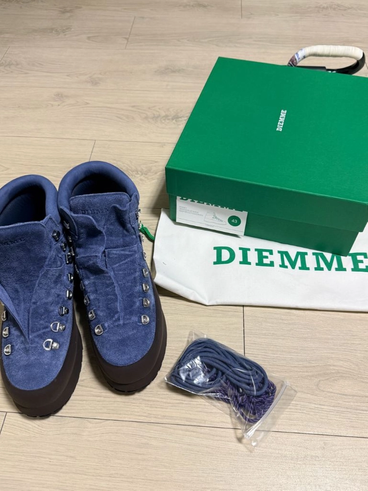 diemme(디에메) Rosset 빈티지 블루 스웨이드 부츠 43 판매 이미지