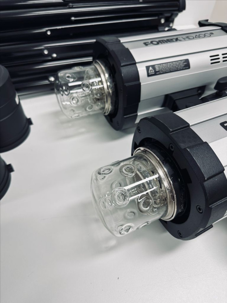 포멕스 HD400 스튜디오 조명 4개 + 스탠드--2