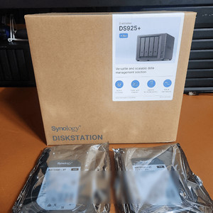 시놀로지DS925+정품 시놀로지 HDD 8TB[미개봉] 이미지