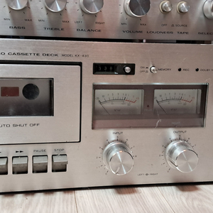 빈티지 카세트 데크