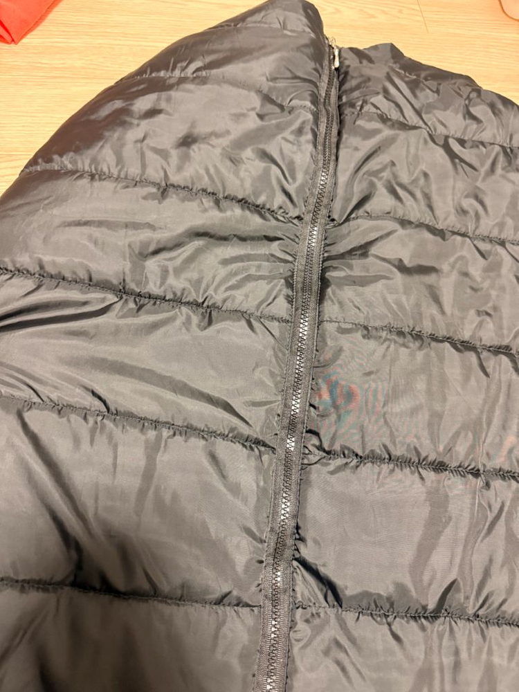 패딩 블랙 롱 스커트 경량 퀼팅 치마 445566사이즈 정도 이미지