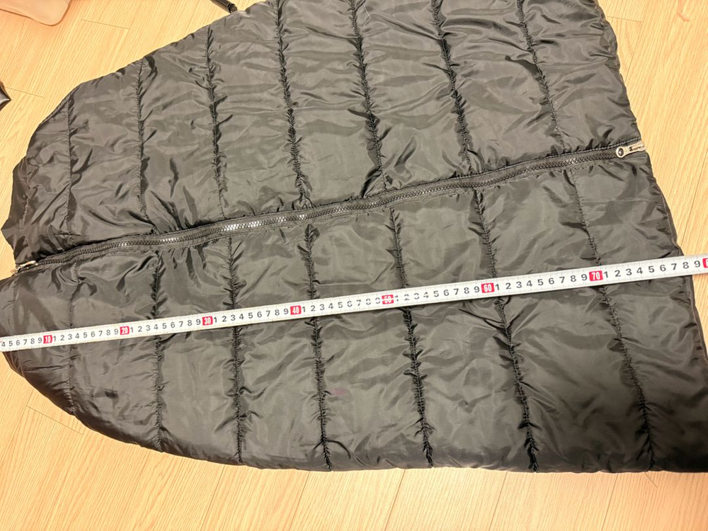 패딩 블랙 롱 스커트 경량 퀼팅 치마 445566사이즈 정도 이미지