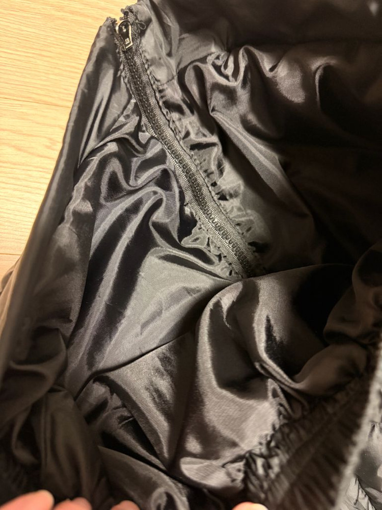 패딩 블랙 롱 스커트 경량 퀼팅 치마 445566사이즈 정도 이미지