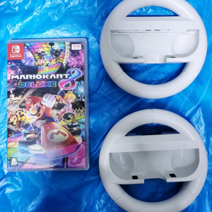 닌텐도 스위치 마리오카트8 디럭스 + 핸들 1쌍