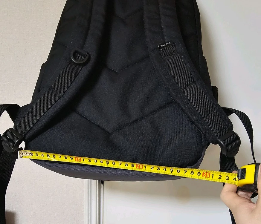 캉골 책가방 검정색상 이미지