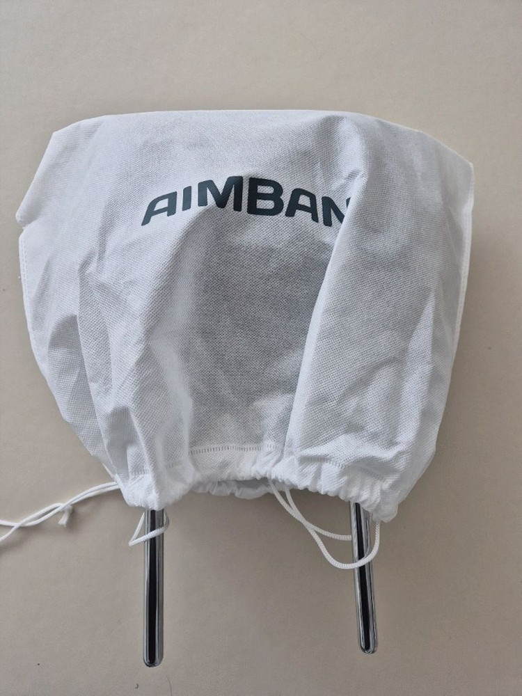 아임반 SP누빔 2세대 헤드레스트 블랙 차량용 목쿠션 x 2개--3