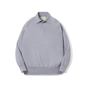 포터리 아이스 코튼 컴포트 폴로 니트 아이스 그레이 1사이즈 판매합니다. 홀리선/러프사이드/인더로우/카키스/포터리