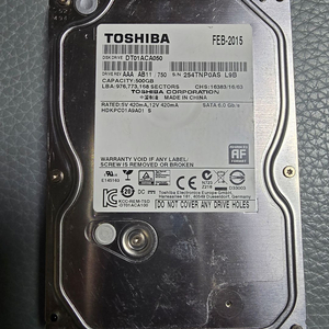 toshiba HDD 500GB 이미지