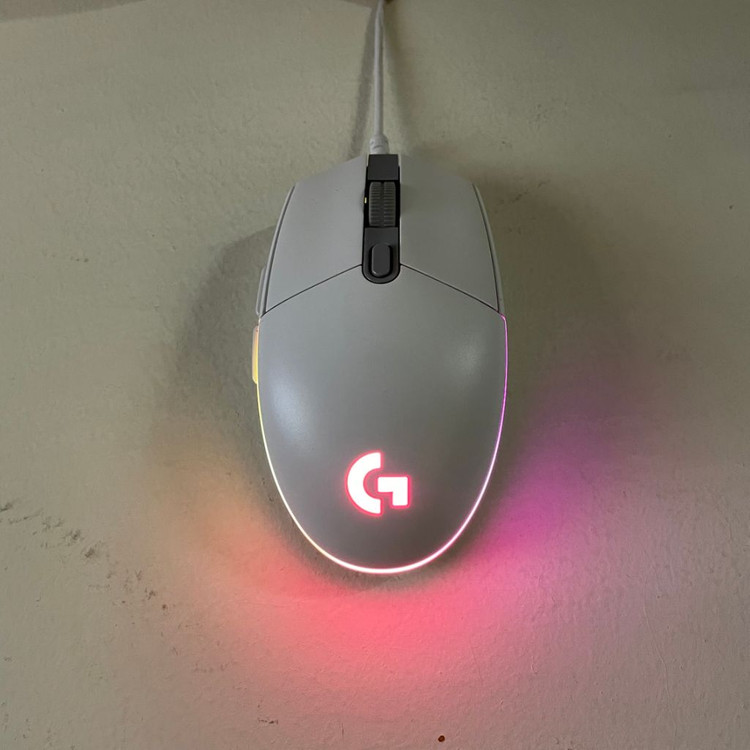 로지텍 g102 화이트 2세대 라이트싱크 게이밍 마우스--3