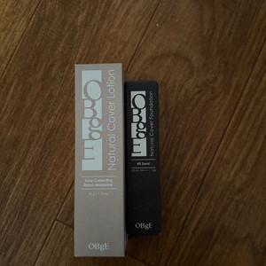 오브제 내추럴 커버 로션 + 파운데이션 세트