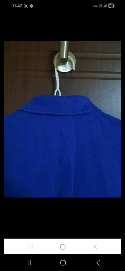 새상품급,정품) 폴로 랄프로렌 남성 빅포니 카라티 90--3