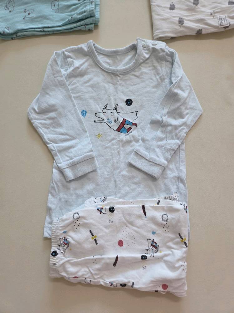 여아남아 아기내복 80 일괄--1