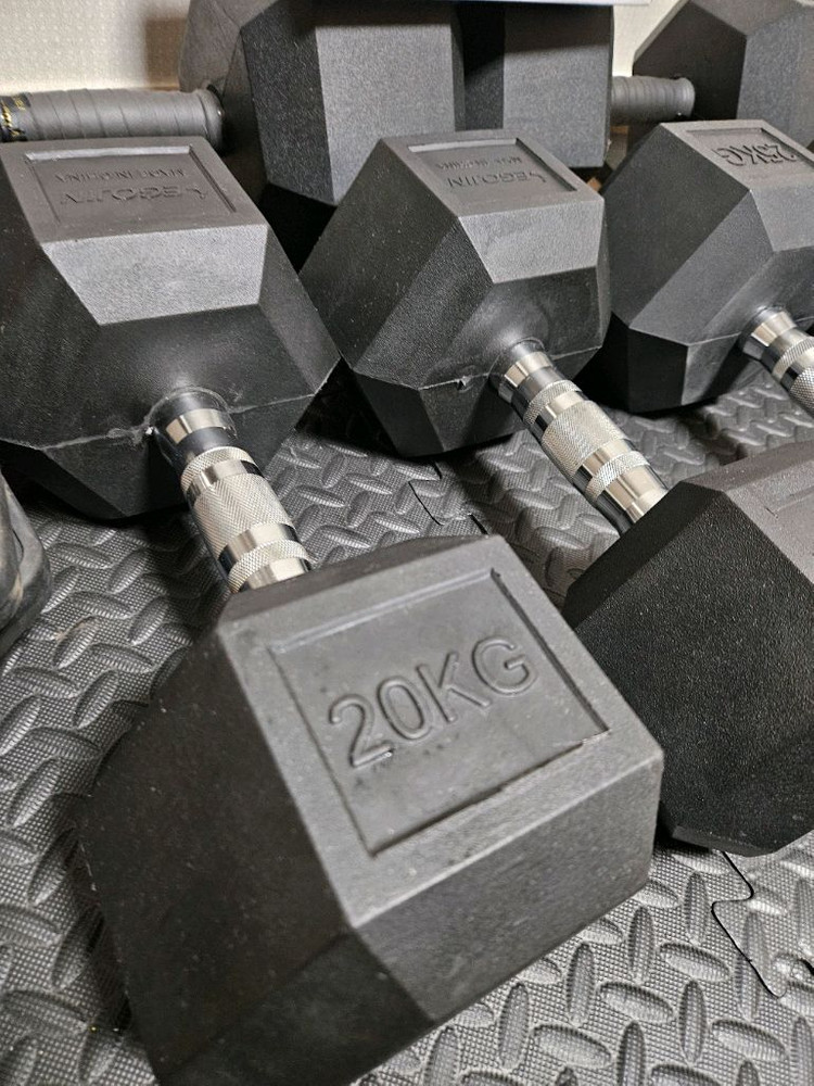 고무육각덤벨20키로 이미지