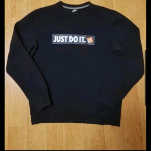 (최상급,정품)나이키 기모 기능성 블랙 맨투맨, 넉넉한 100