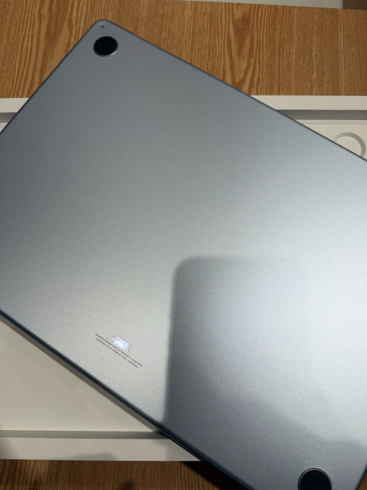 맥북에어m4 15인치 충싸2회 스카이블루 팝니다--3