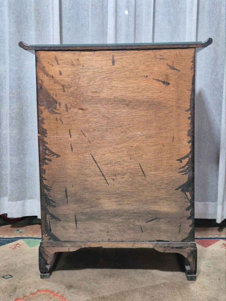 전통고가구 인테리어 이층장 이미지