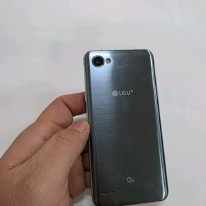 엘지 Q6실버 무잔상 정상해지폰