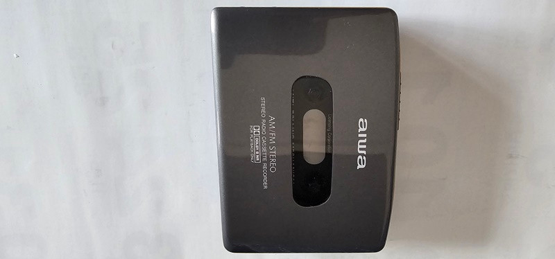 AIWA HS-JX649G 워크맨 작동품--3